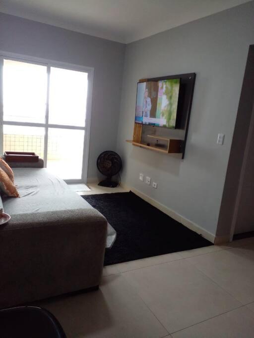 Apto Pe Na Areia Vista Mar Praia Grande  Ngoại thất bức ảnh