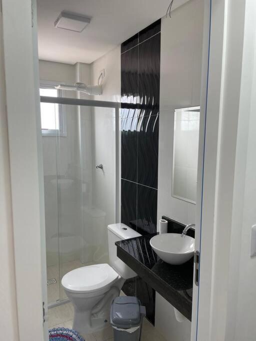 Apto Pe Na Areia Vista Mar Praia Grande  Ngoại thất bức ảnh
